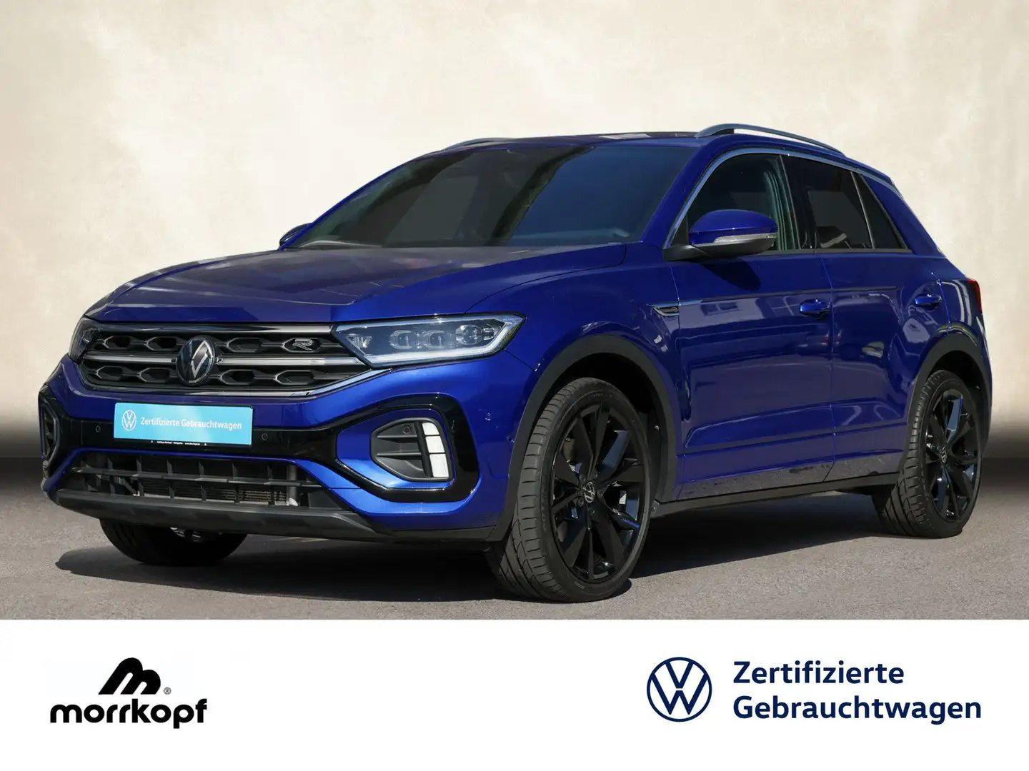 Volkswagen T-Roc 2.0TSI 4Motion DSG R-Line +IQ-LIGHT+BEATS+ Blau - 2