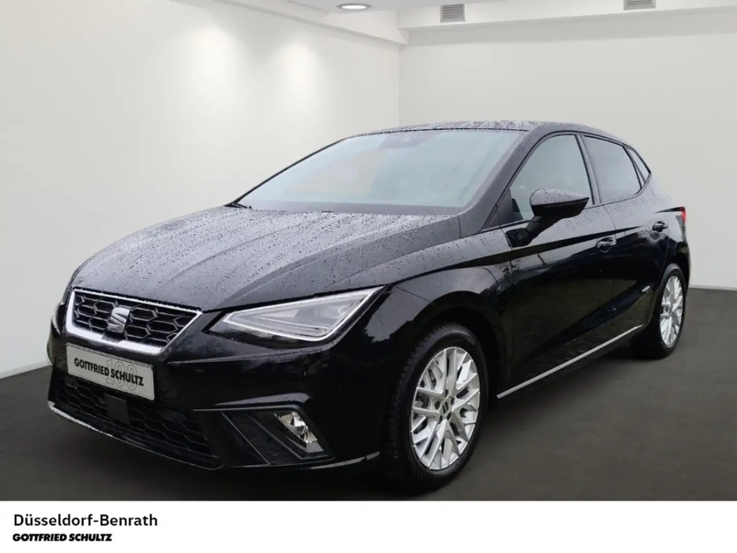 SEAT Ibiza FR 1.0 TSI DSG Voll-LED Navi Einparkhilfe Rückfahr Schwarz - 1