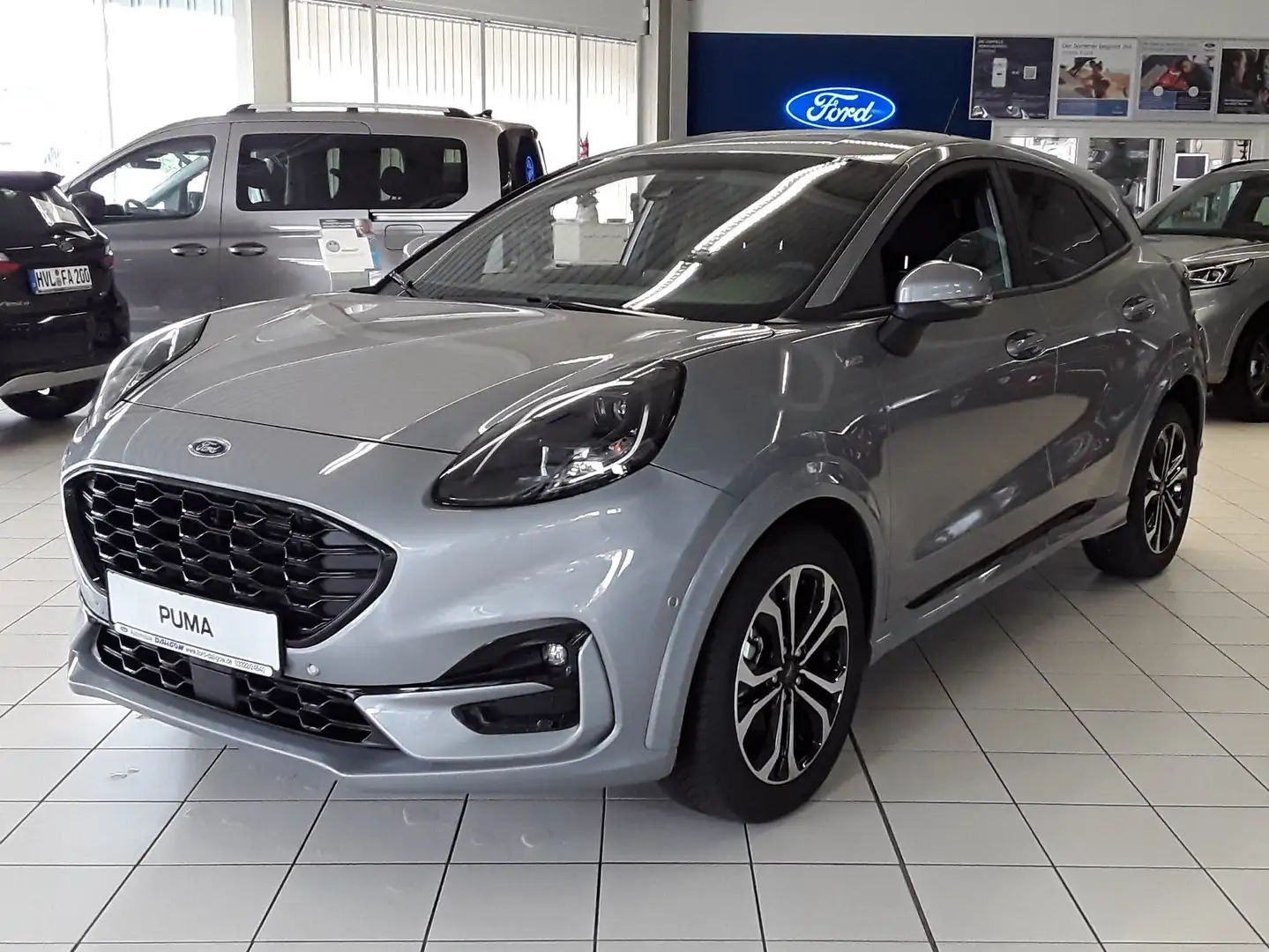 Ford Puma Puma 1.0 EcoBoost Automat ST-LINE, ACC,Winter,Kam. Silber - 1