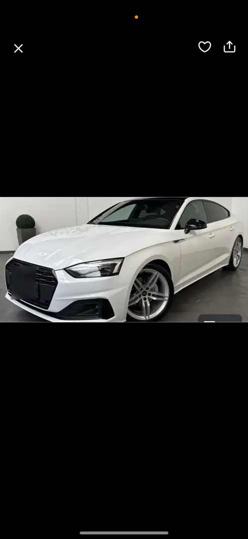 Audi A5 40 TDI advanced Weiß - 2