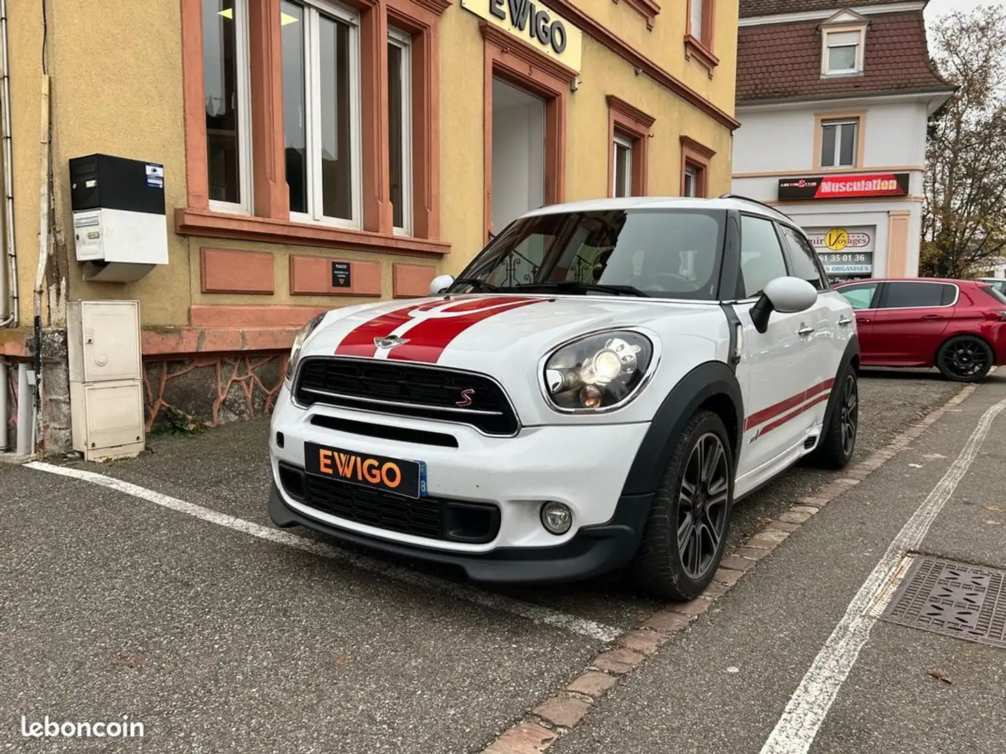 MINI Cooper Countryman 2.0 sd 143 cooper john works all4 radar de recul garantie 6 mois Білий - 1