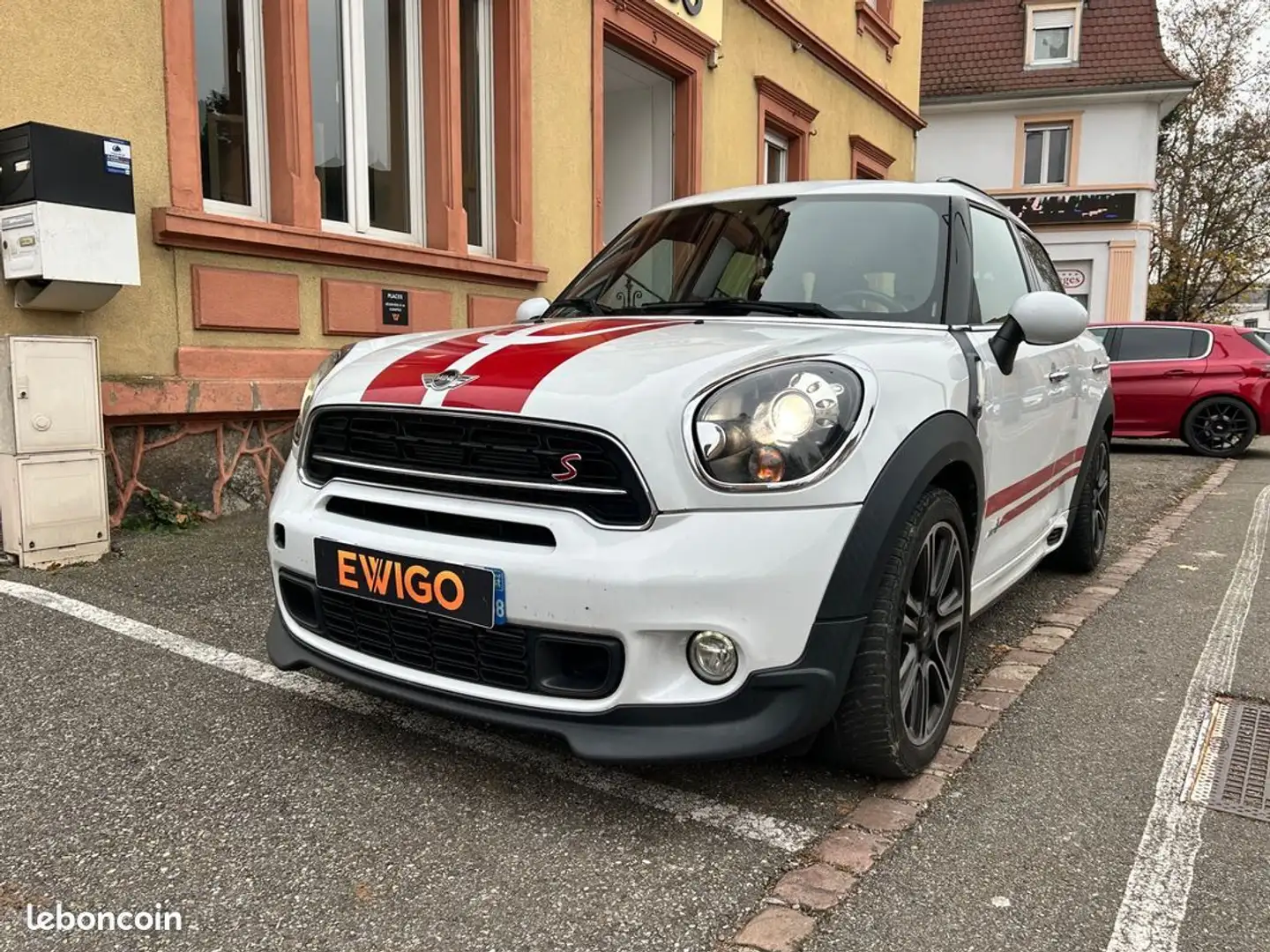 MINI Cooper Countryman 2.0 sd 143 cooper john works all4 radar de recul garantie 6 mois Білий - 2