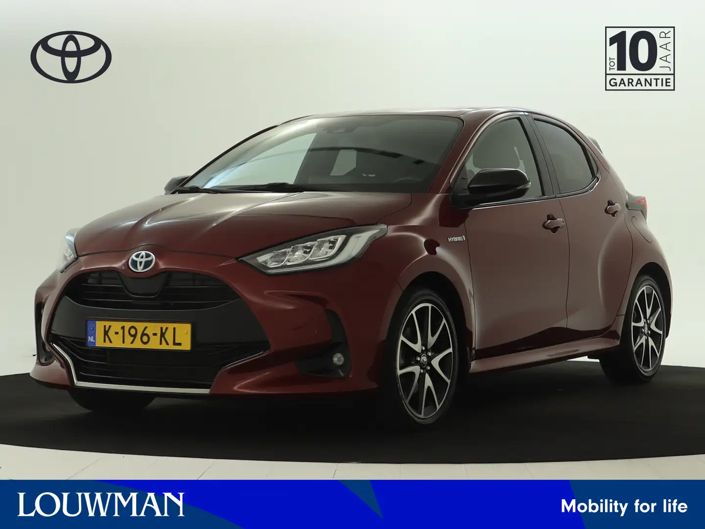 Toyota Yaris 1.5 Hybrid Executive Rouge - 1
