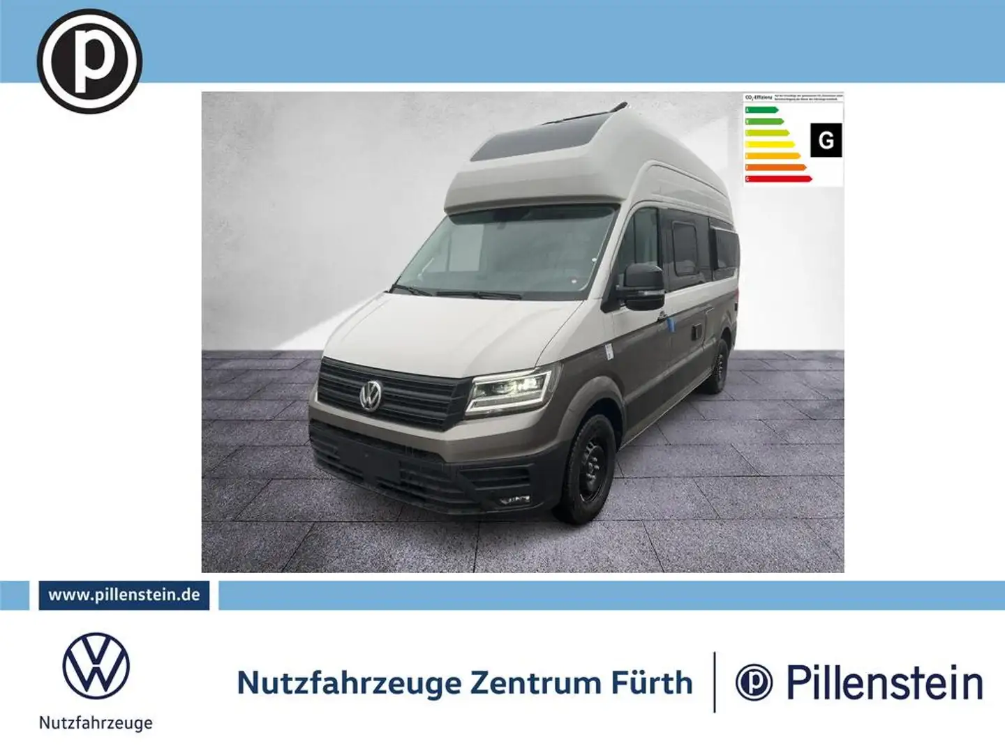 Volkswagen Crafter Grand California 600 NAVI KAMERA SOLAR Blanc - 1