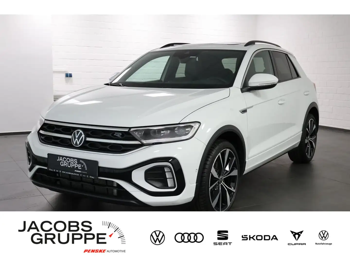 Volkswagen T-Roc 1.5 TSI R-Line DSG,Navi,LED,RFK Blanc - 1