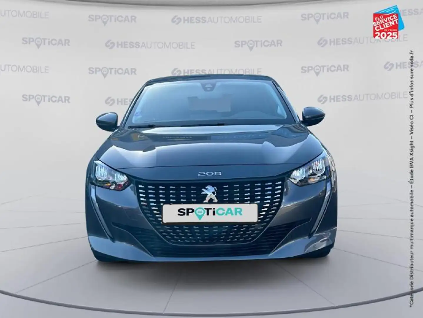 Peugeot 208 1.2 PureTech 75ch S\u0026S Style Gris - 2