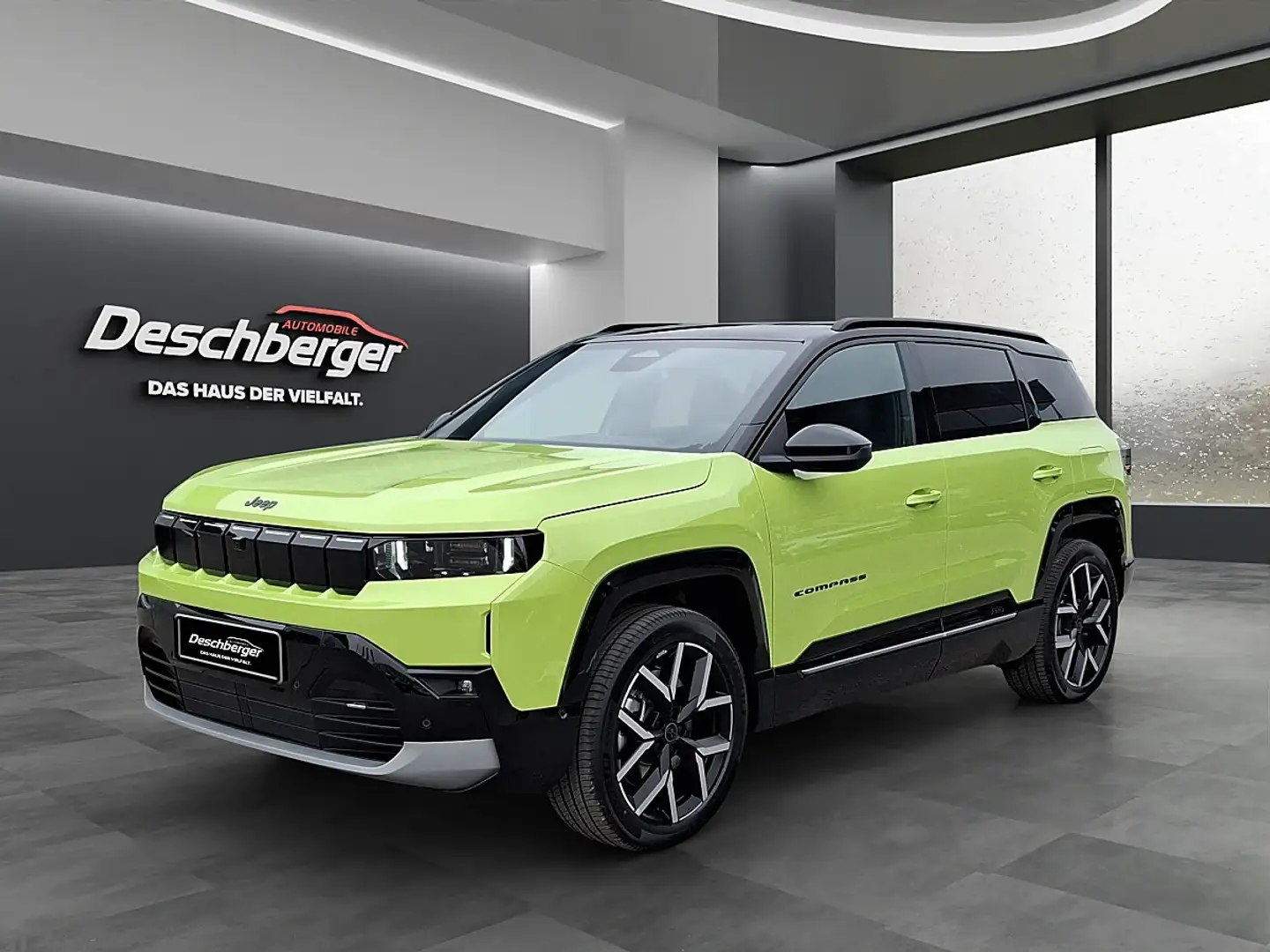 Jeep Compass EV 74kWh First Edition Grün - 1