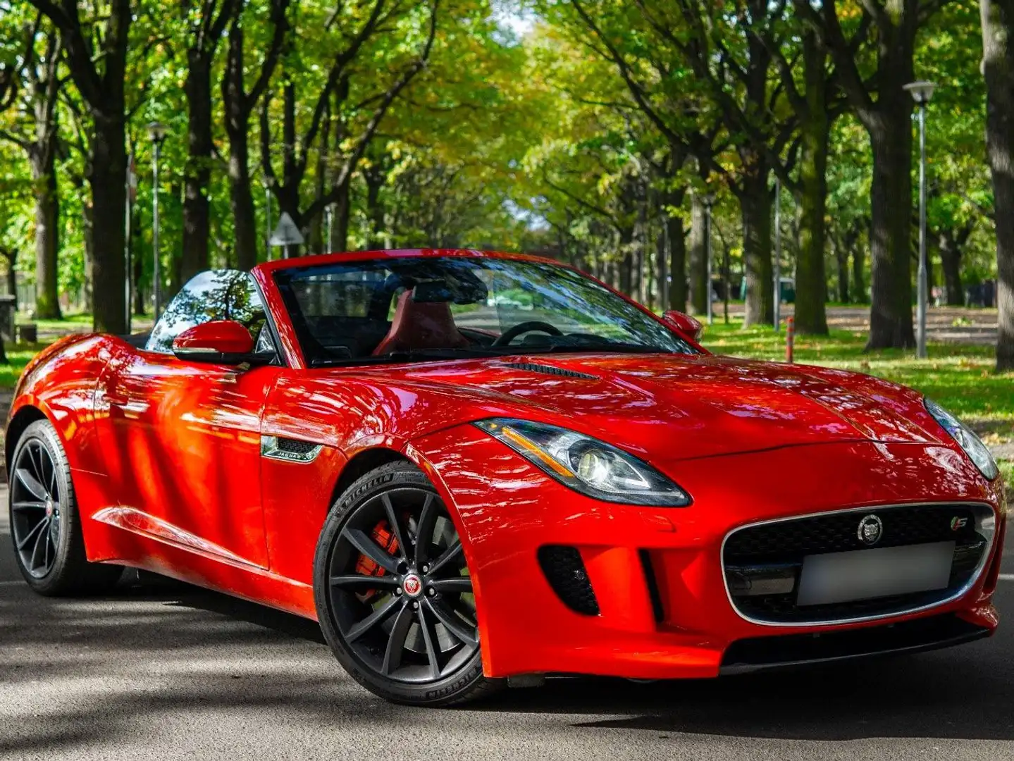 Jaguar F-Type F-Type Cabrio 3.0 V6 S auto Rosso - 1