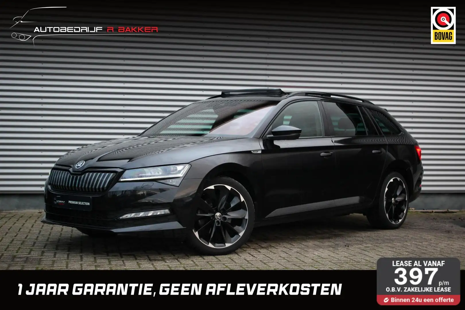 Skoda Superb Combi 1.4 TSI iV Sportline Business // Trekhaak | Noir - 1
