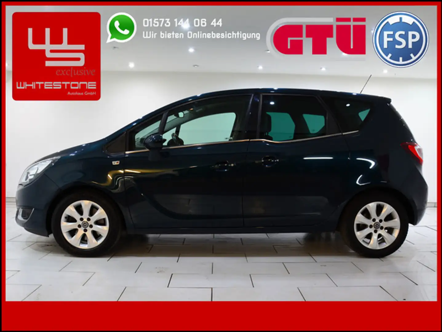 Opel Meriva 1.4  Aut Navi R-Cam Shzg / Gr. Garantie Grün - 1