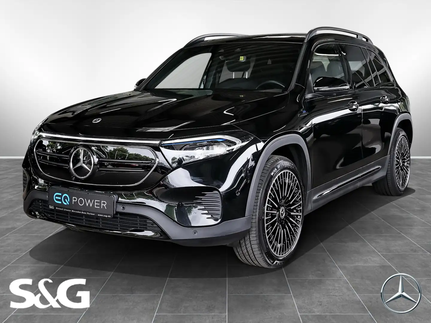 Mercedes-Benz EQB 350 4M HEADUP+PANORAMA+MEMORY+DISTRONIC+360° Schwarz - 1
