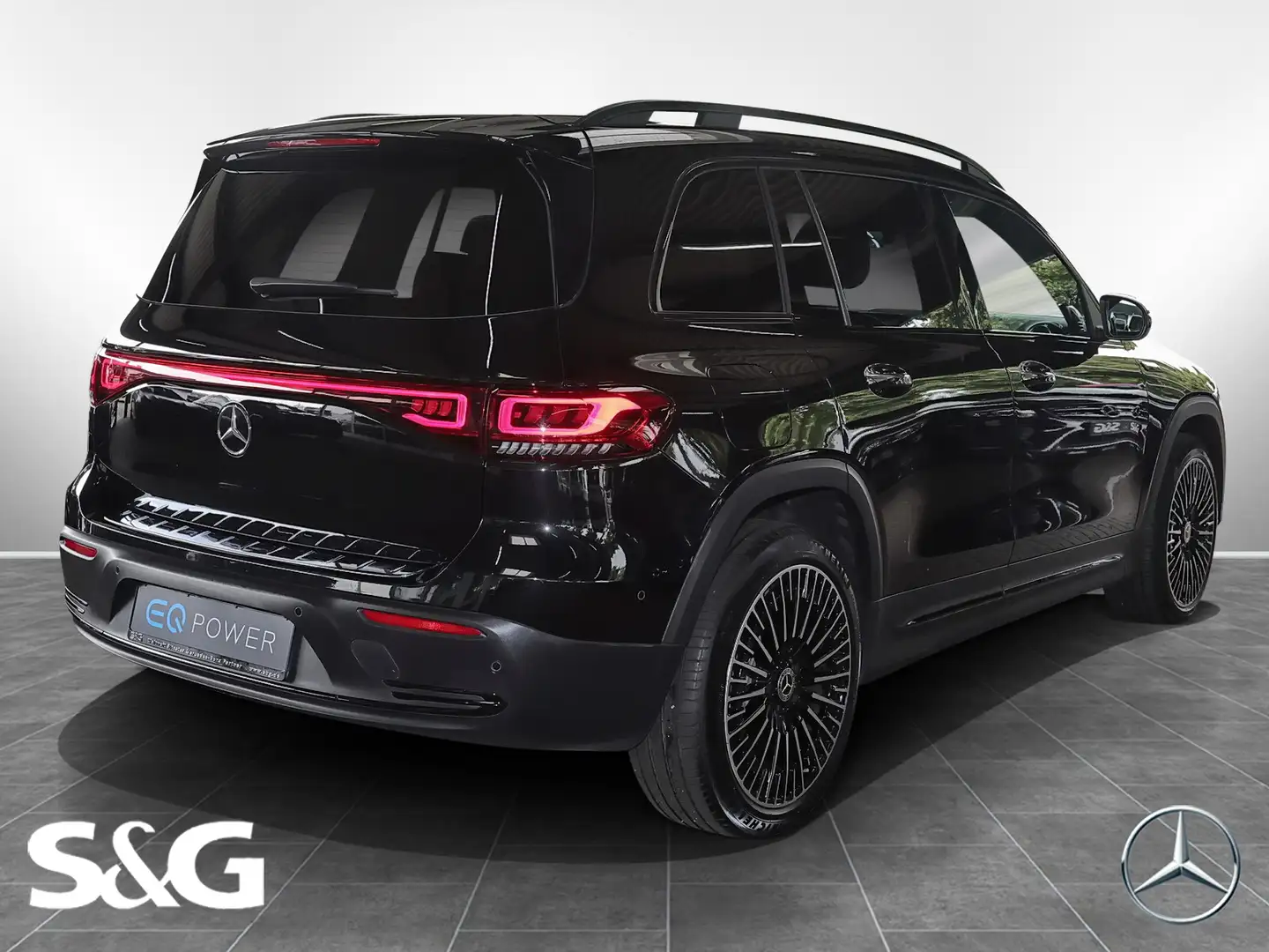 Mercedes-Benz EQB 350 4M HEADUP+PANORAMA+MEMORY+DISTRONIC+360° Schwarz - 2