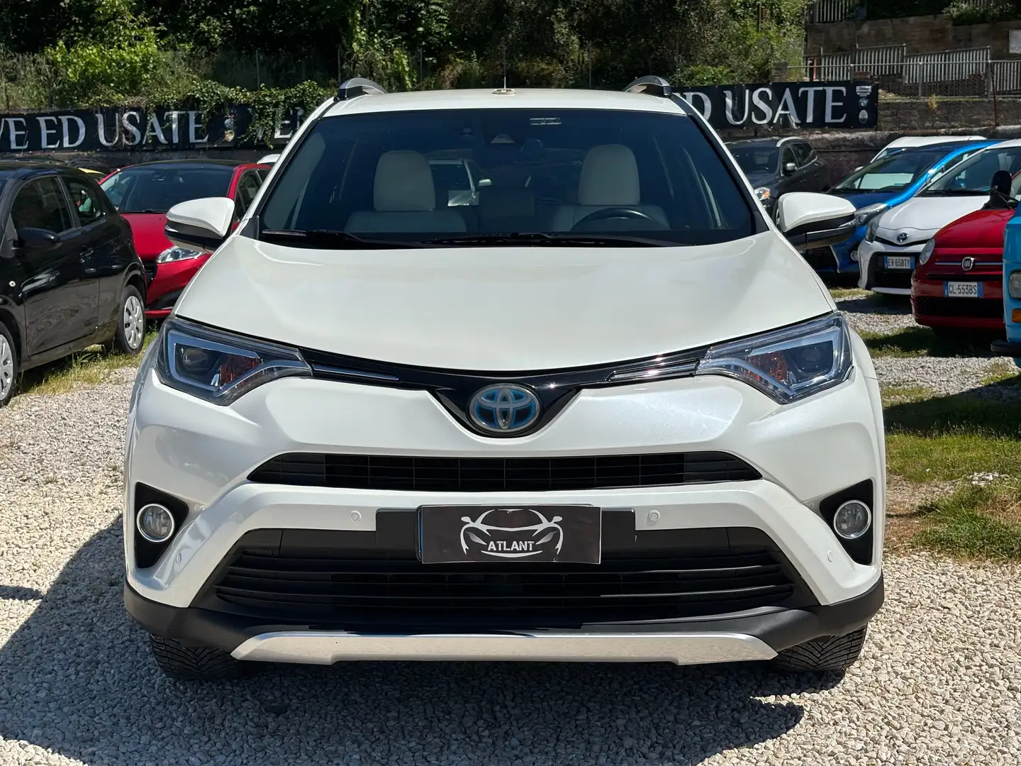 Toyota RAV 4 Rav4 2.5 vvt-i h Lounge 2wd e-cvt Bianco - 2
