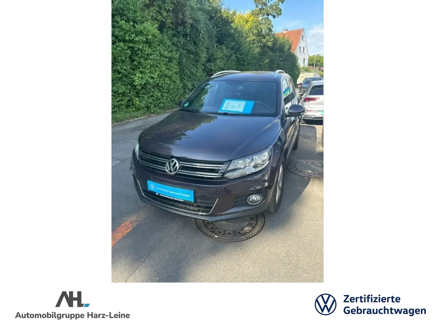Volkswagen Tiguan CLUB & LOUNGE TSI+AHK+ALU 17''+NAVI+RÜCKFAHRKAMERA Grau - 1