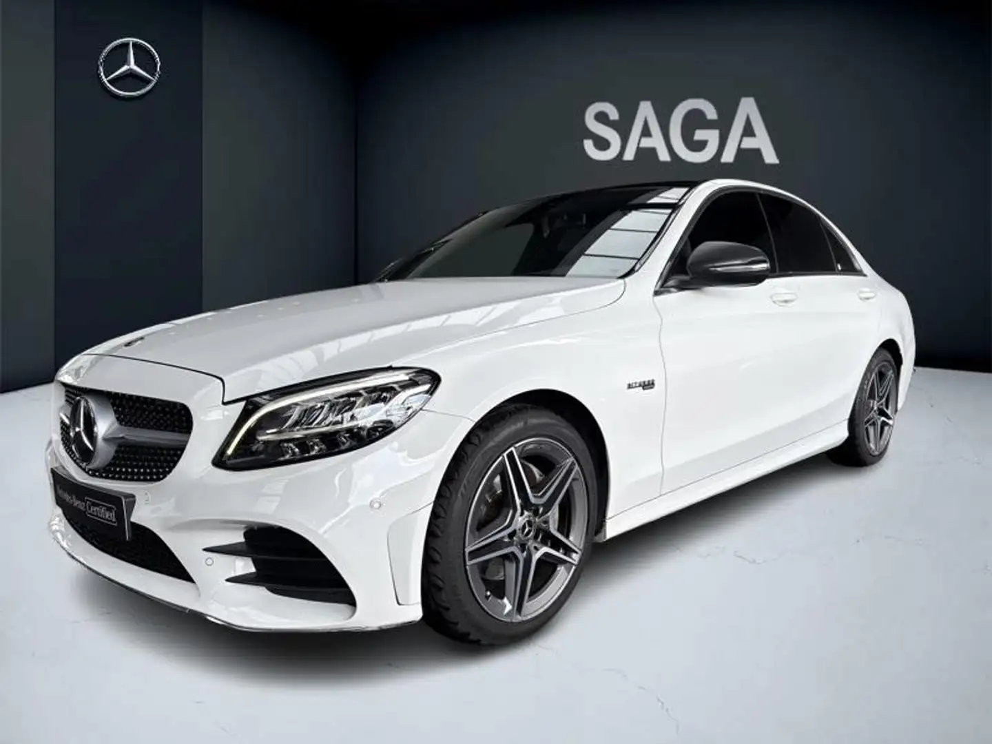 Mercedes-Benz C 200 d AMG Line Wit - 1