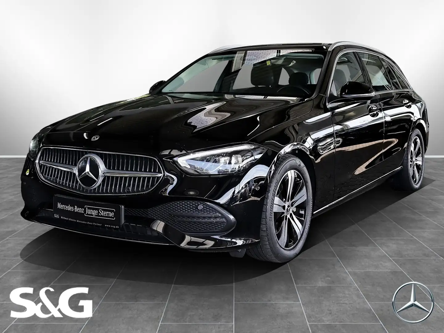 Mercedes-Benz C 200 "d T AHK+CARPLAY+KAMERA+MBUX+LED+PDC+17" Schwarz - 1