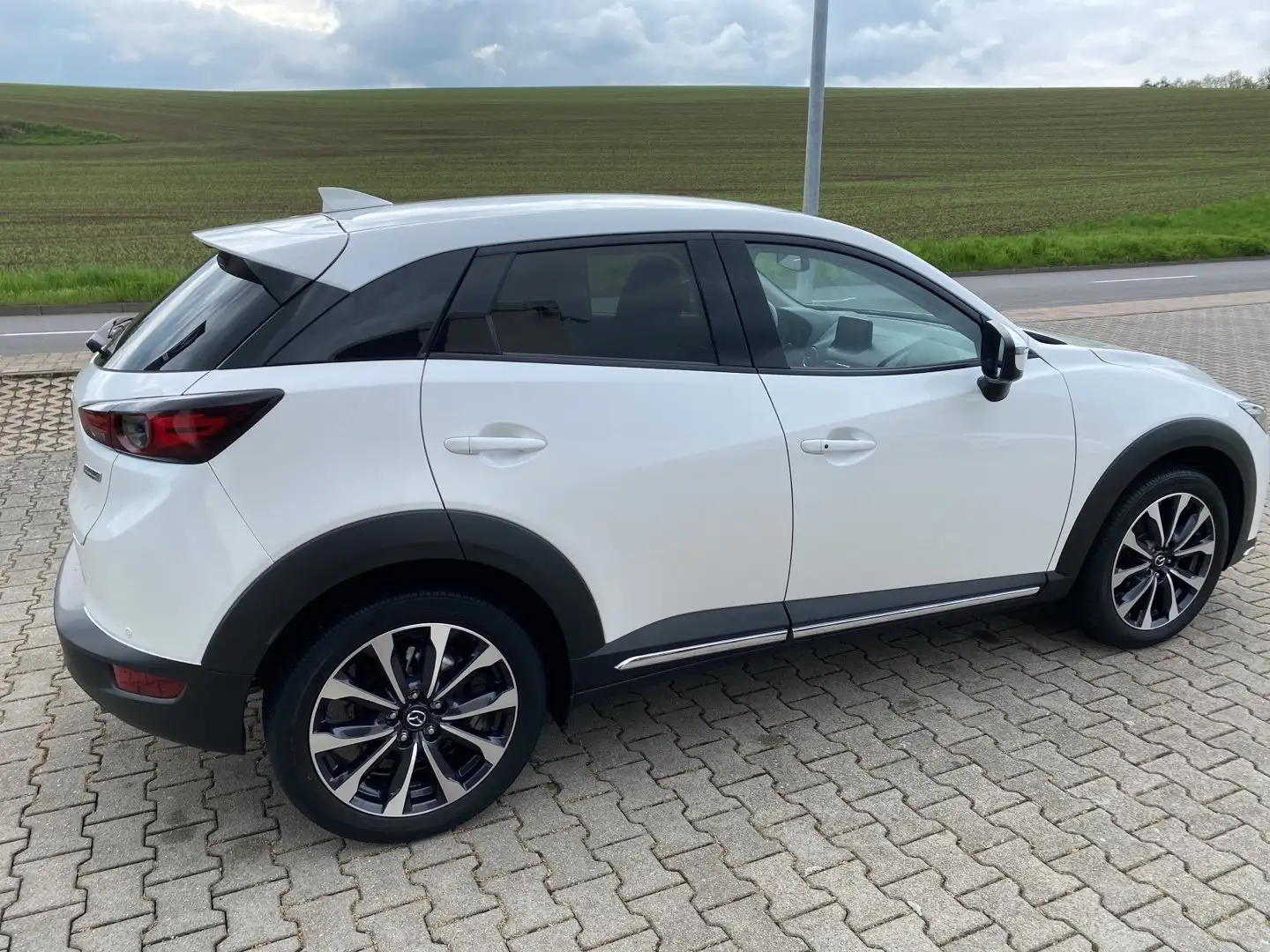 Mazda CX-3 😍Sports-Line AWD/ 18Zoll/ EPH vorn+hinten😍 Blanco - 2