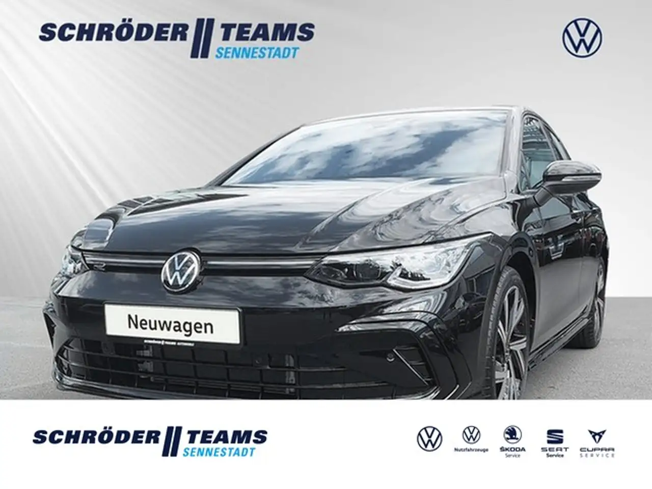 Volkswagen Golf 1,5 l eTSI 110 kW DSG R-Line AHK Matrix ACC Sid...