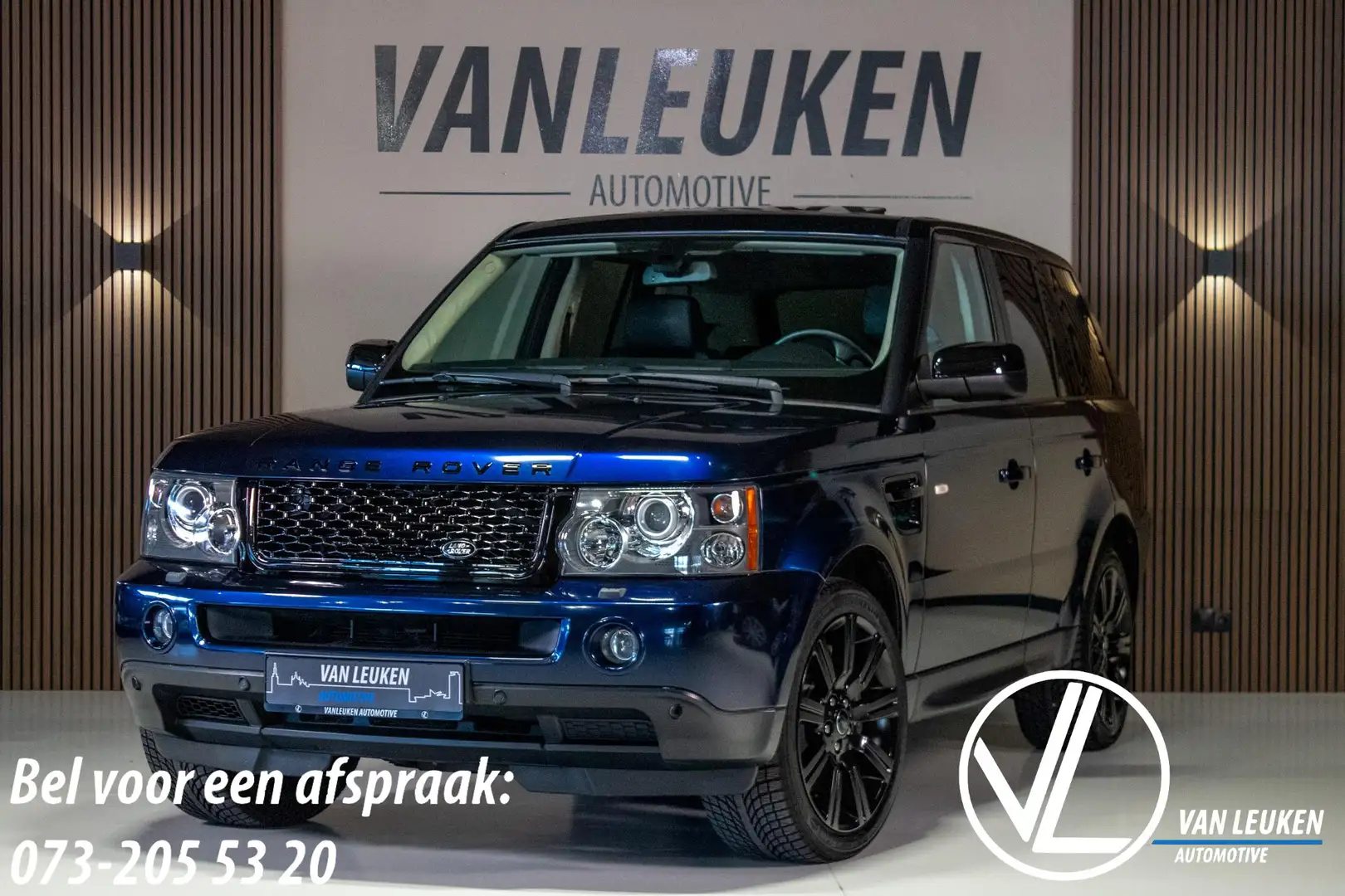 Land Rover Range Rover Sport 4.2 V8 Supercharged 33.840 EX BTW Bleu - 1