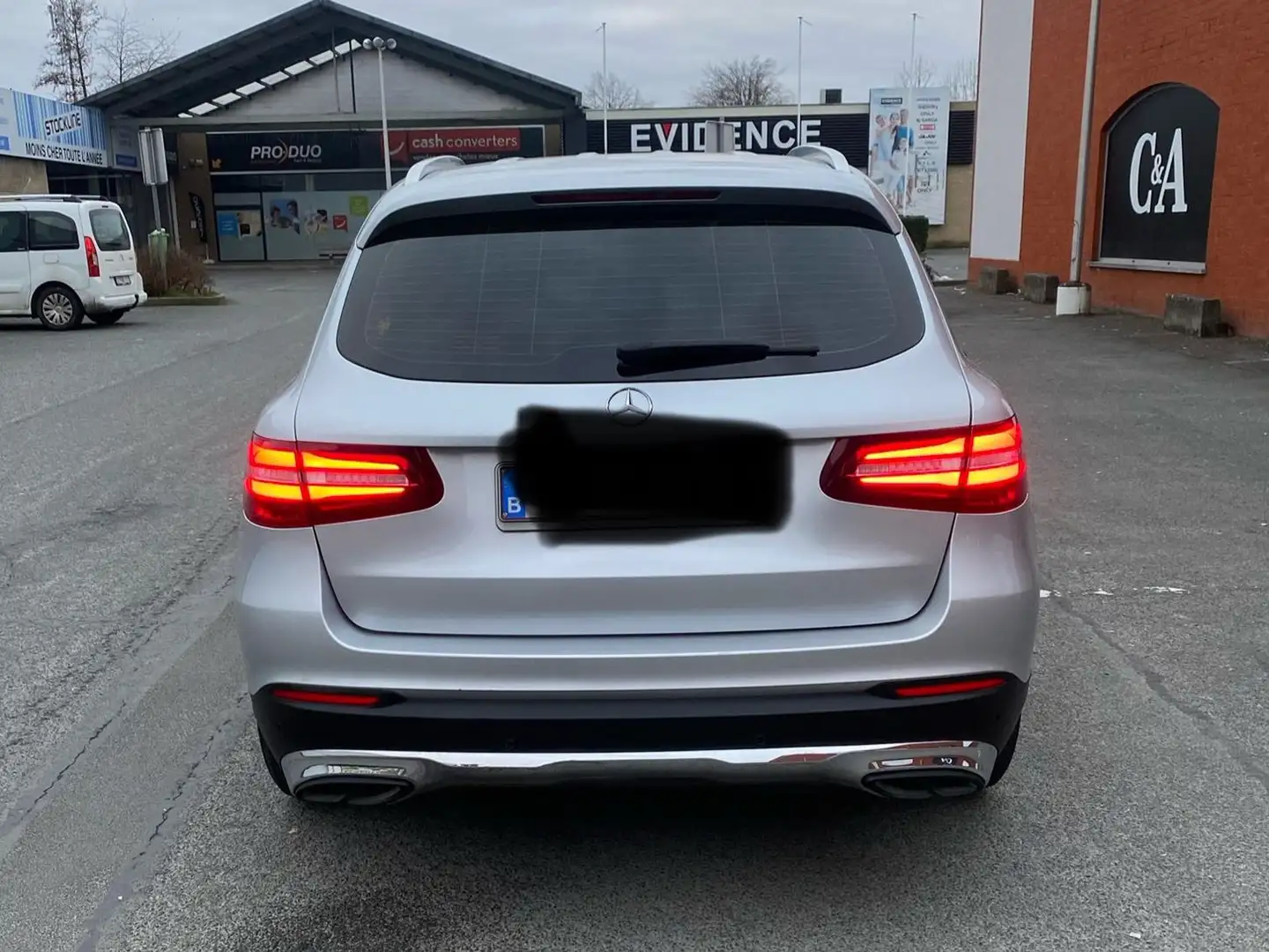 Mercedes-Benz GLC 220 GLC 220 d 4-Matic Business Sol.AMG (EU6c Zilver - 1