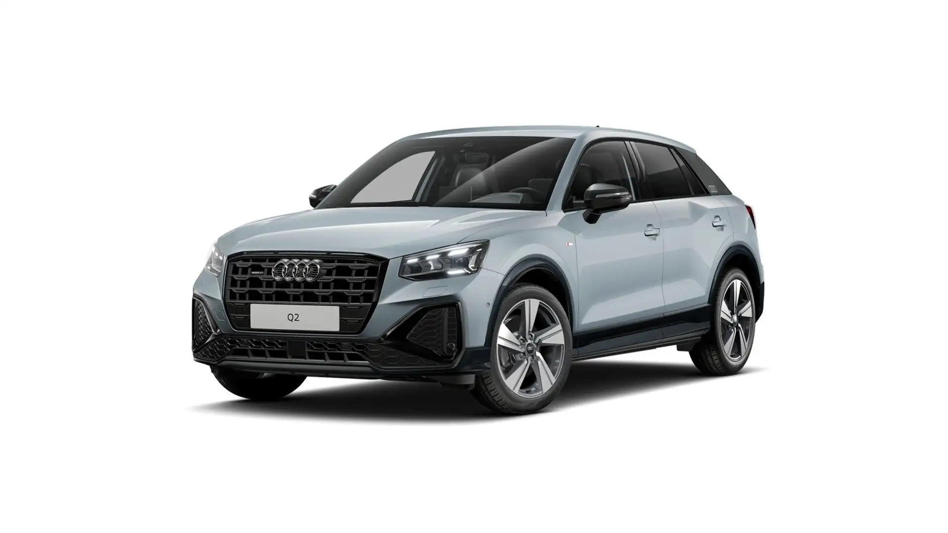Audi Q2 40 TFSI quattro S line Matrix LED Navi AHK Assi... Gris - 2