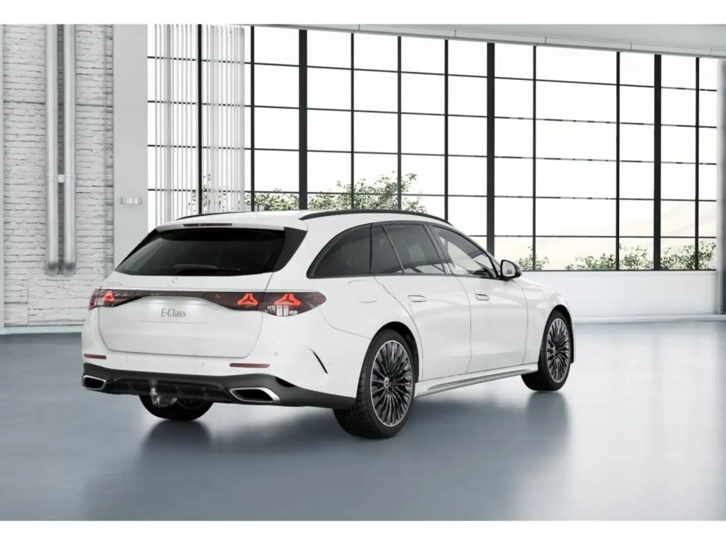 Mercedes-Benz E 300 e T-Modell mit EQ Hybrid Technologie Burm Weiß - 2
