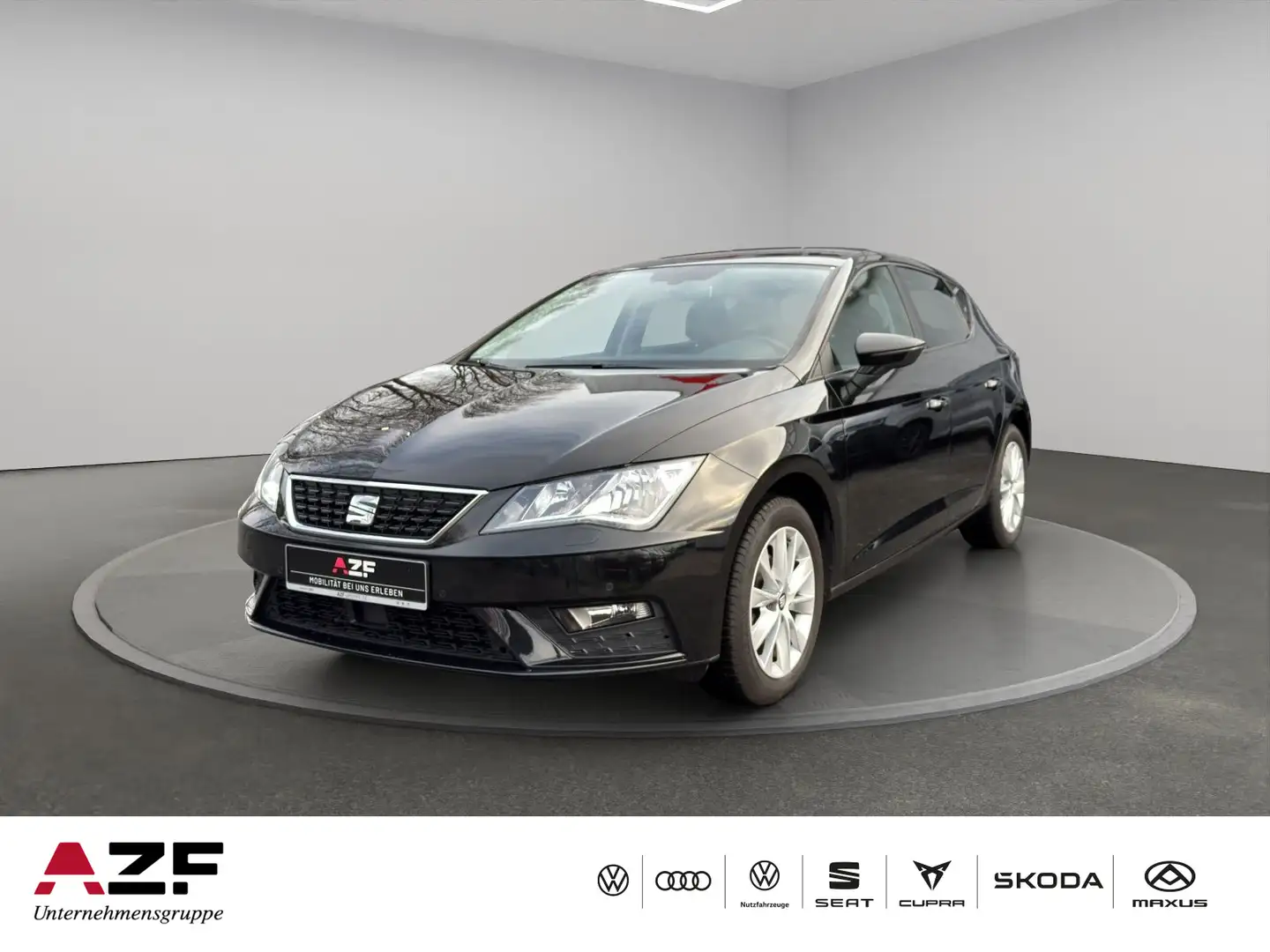 SEAT Leon 1.2 TSI Style TEMPOMAT+REGENSENSOR+SITZHZG. Schwarz - 1