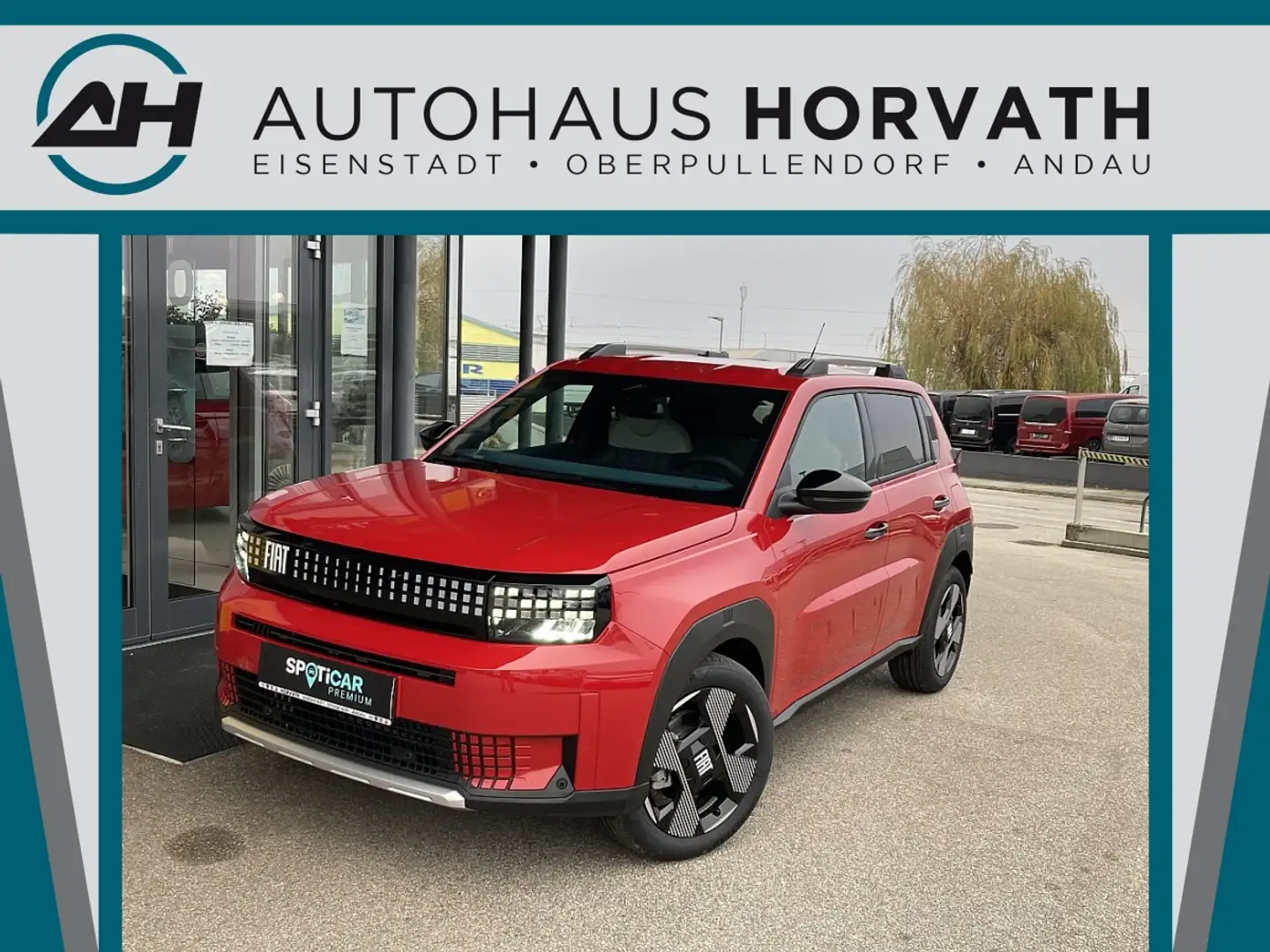 Fiat Grande Panda Hybrid mHEV 110 6-Gang eDCT La Prima Rot - 1