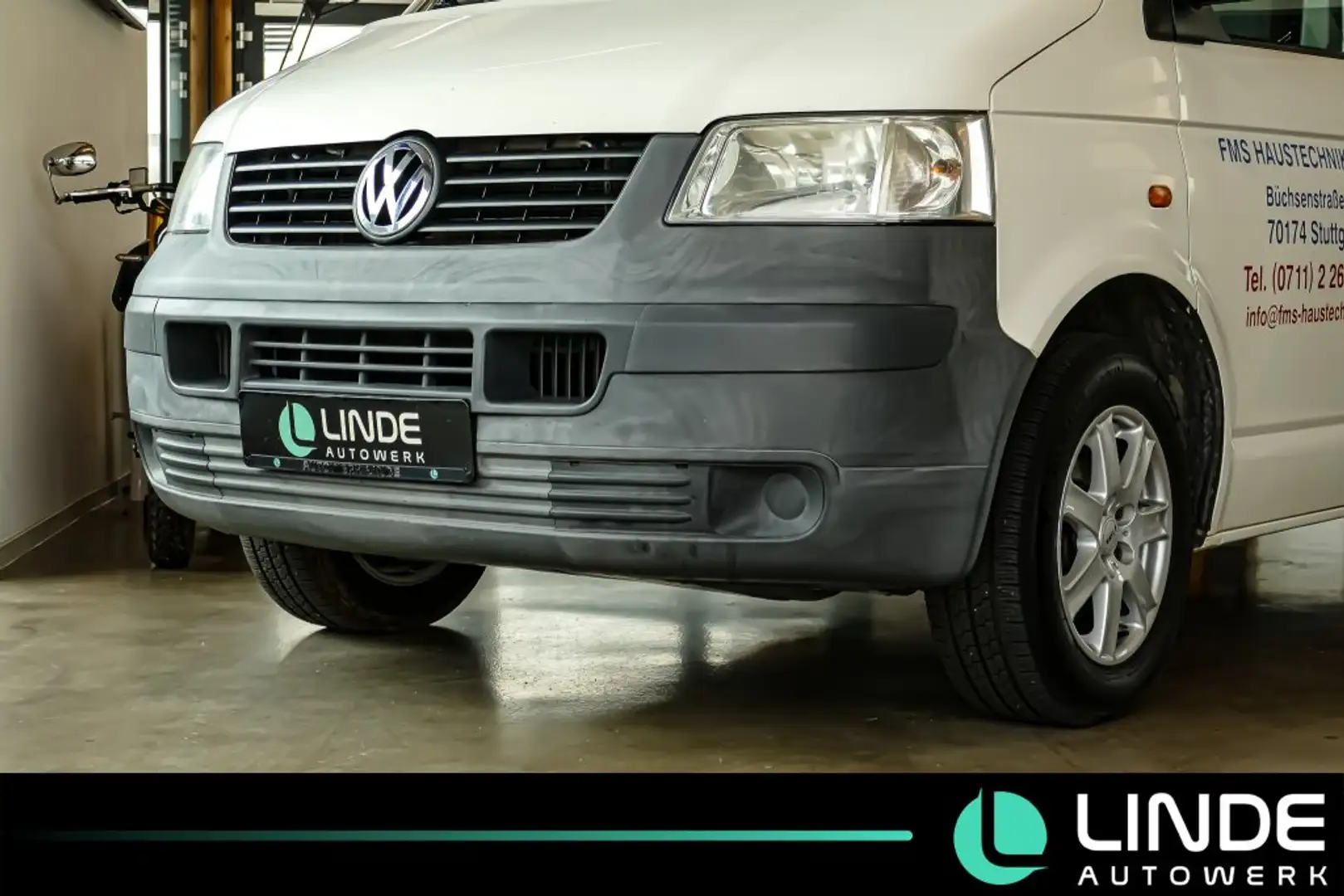 Volkswagen T5 Transporter Kasten Volksbus Білий - 2