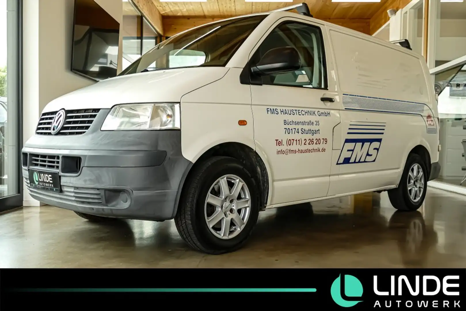 Volkswagen T5 Transporter Kasten Volksbus Білий - 1