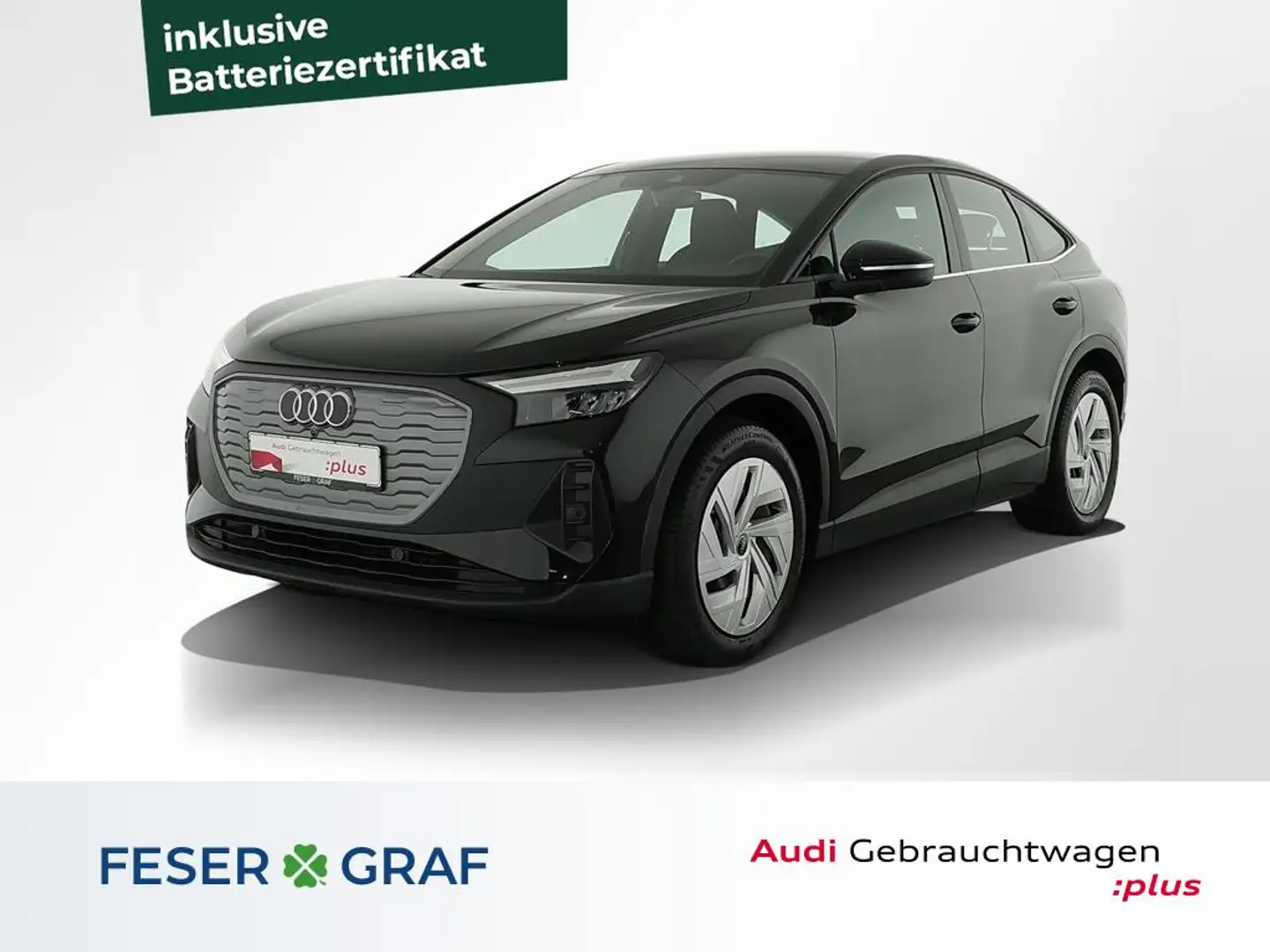 Audi Q4 e-tron Sportback 35 e-tron S Line Int LED,PDC,Sportsitze Noir - 1