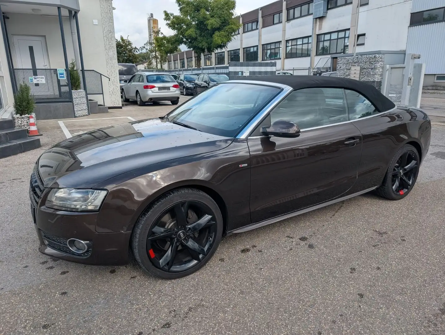 Audi A5 Cabriolet 2.0 TFSI S-Line Automatik Braun - 2