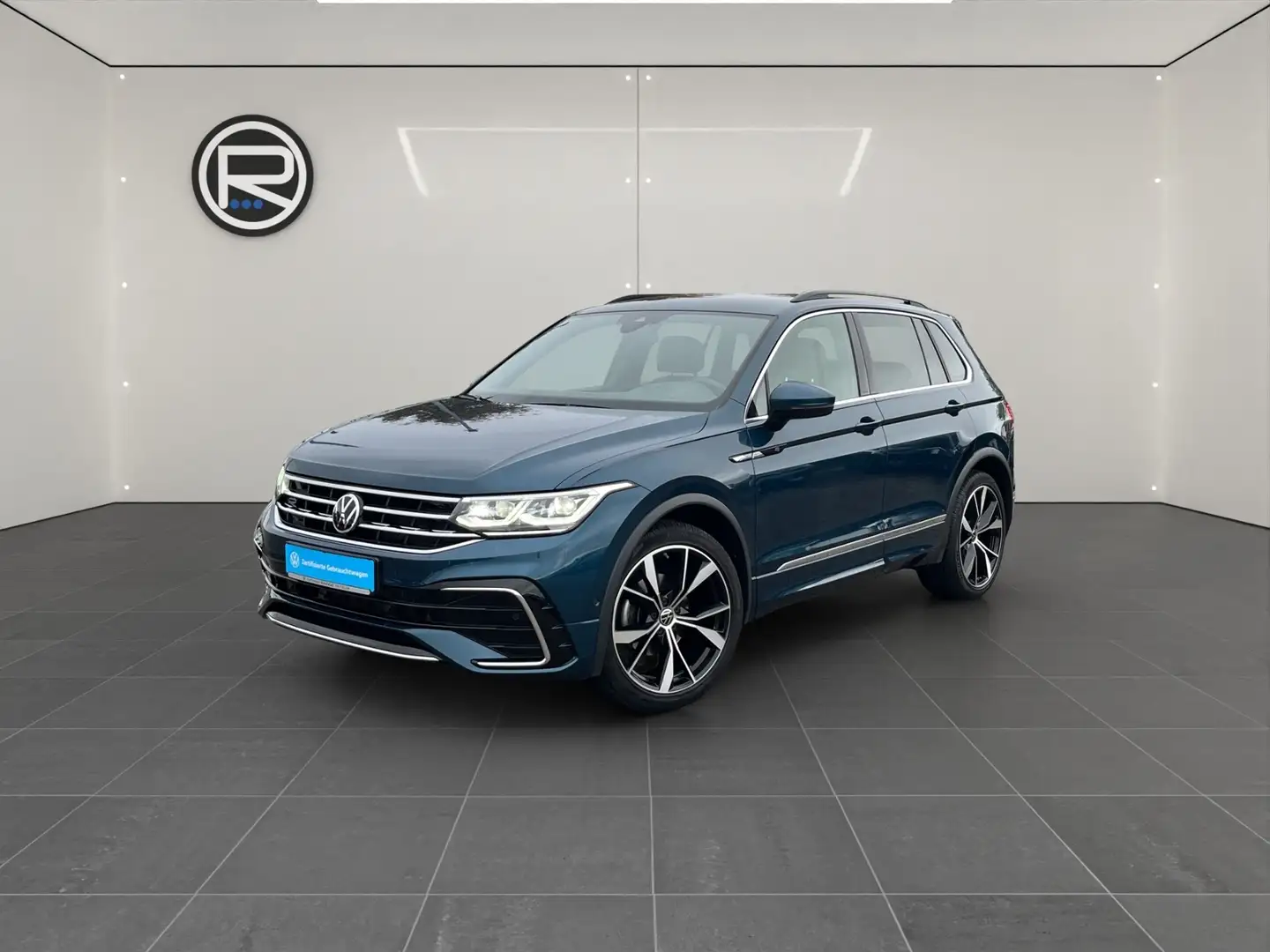 Volkswagen Tiguan 2.0 TDI R-Line, 4Motion, DSG Bleu - 2