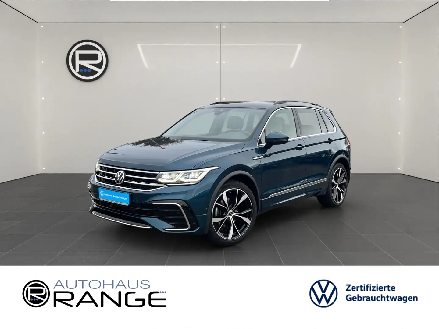Volkswagen Tiguan 2.0 TDI R-Line, 4Motion, DSG Bleu - 1