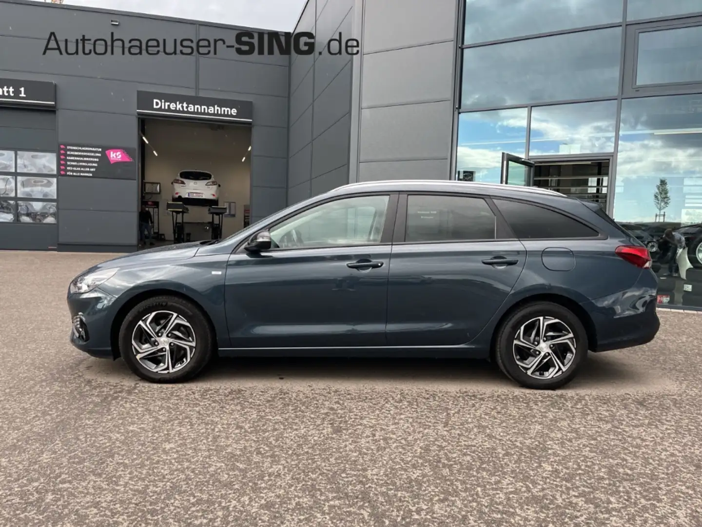 Hyundai i30 Edition 30 Spurhalteass. Notbremsass Bleu - 2