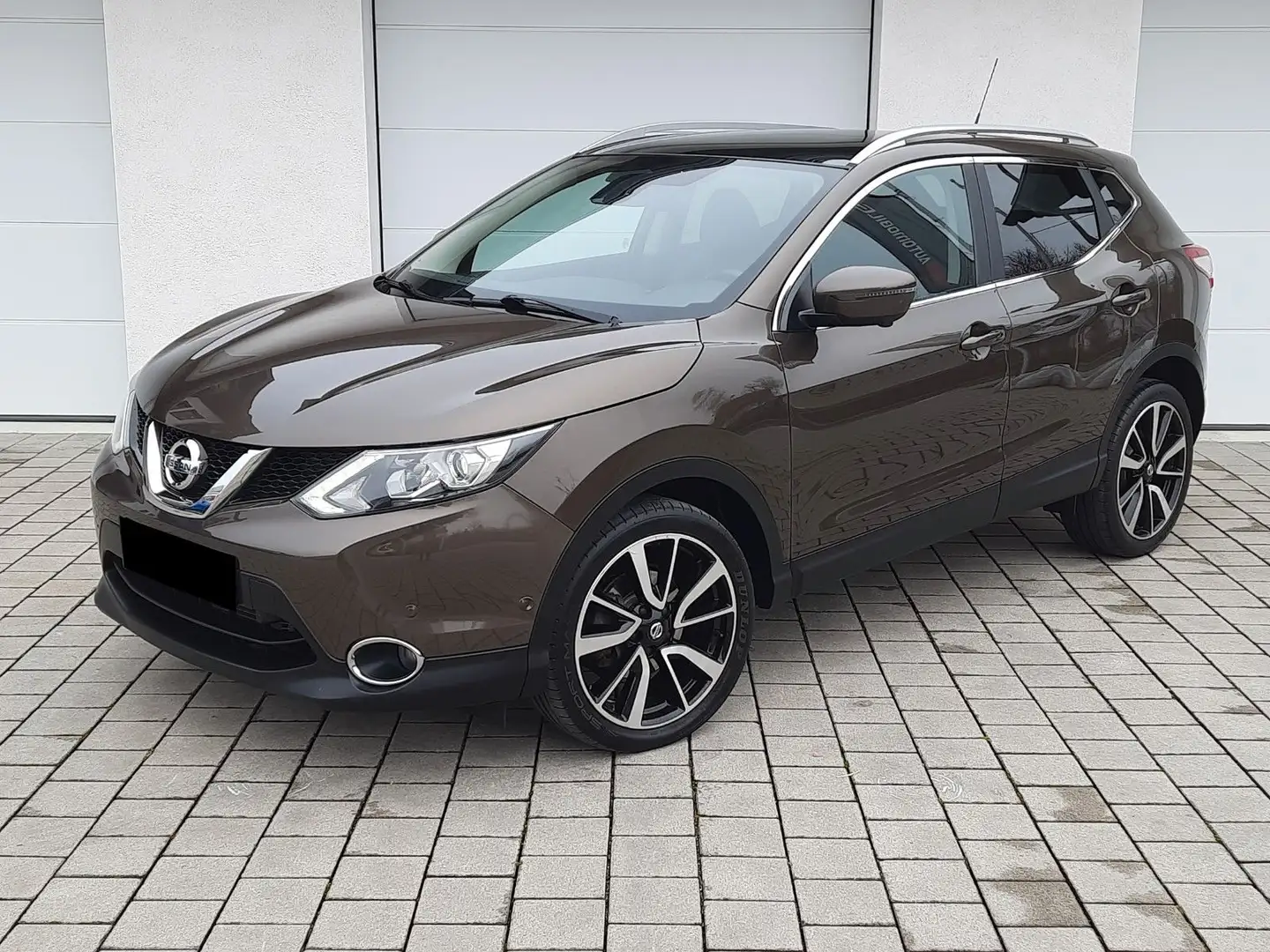 Nissan Qashqai Tekna Aut/LED/360°/Pano/Leder/Eu6 Gris - 2