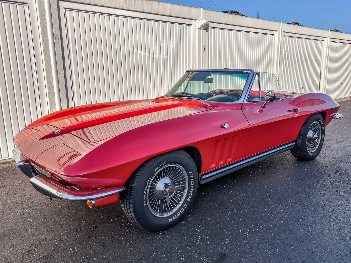Chevrolet Corvette C2 Sting Ray Convertible (327 cid, Schalter!) Roşu - 2