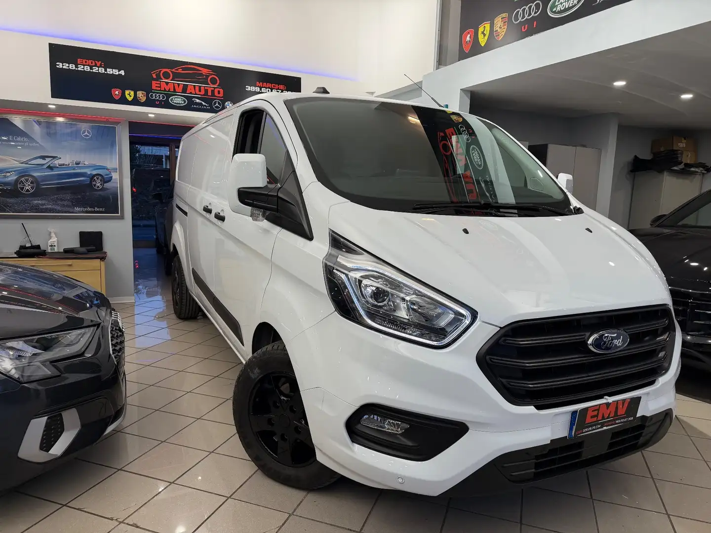 Ford Transit Custom Transit Custom 280 2.0 EcoBlue 130 PC Furgone Tren Bianco - 1