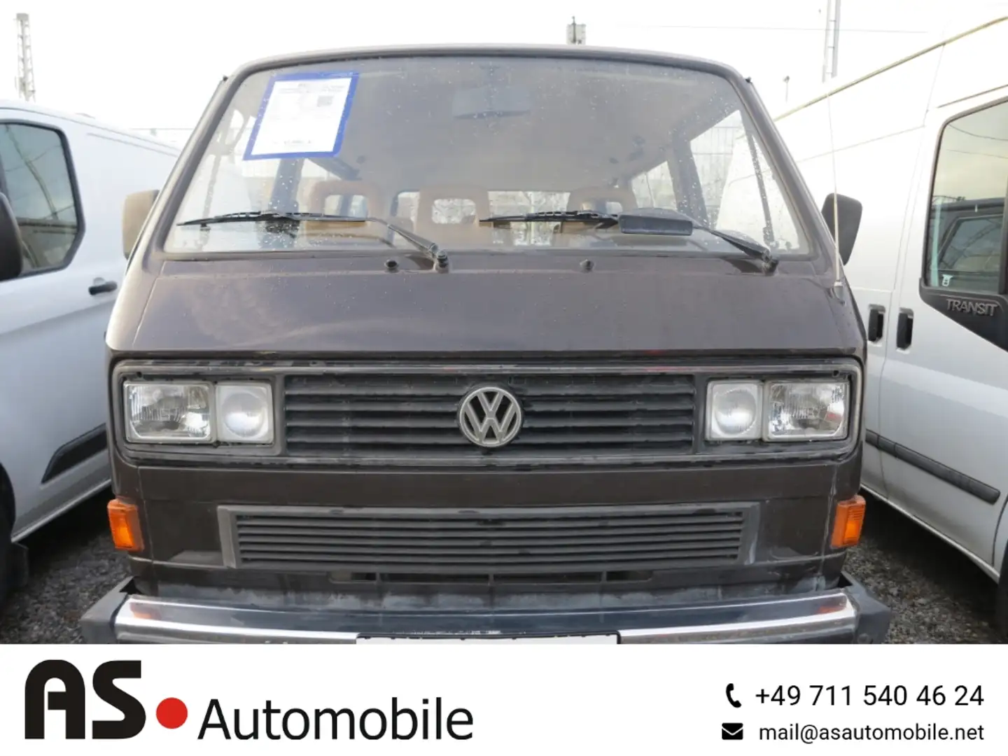 Volkswagen T3 Caravelle Kombi 1.Hand*9-Stz.*Servo*VW SHgep. Brun - 2