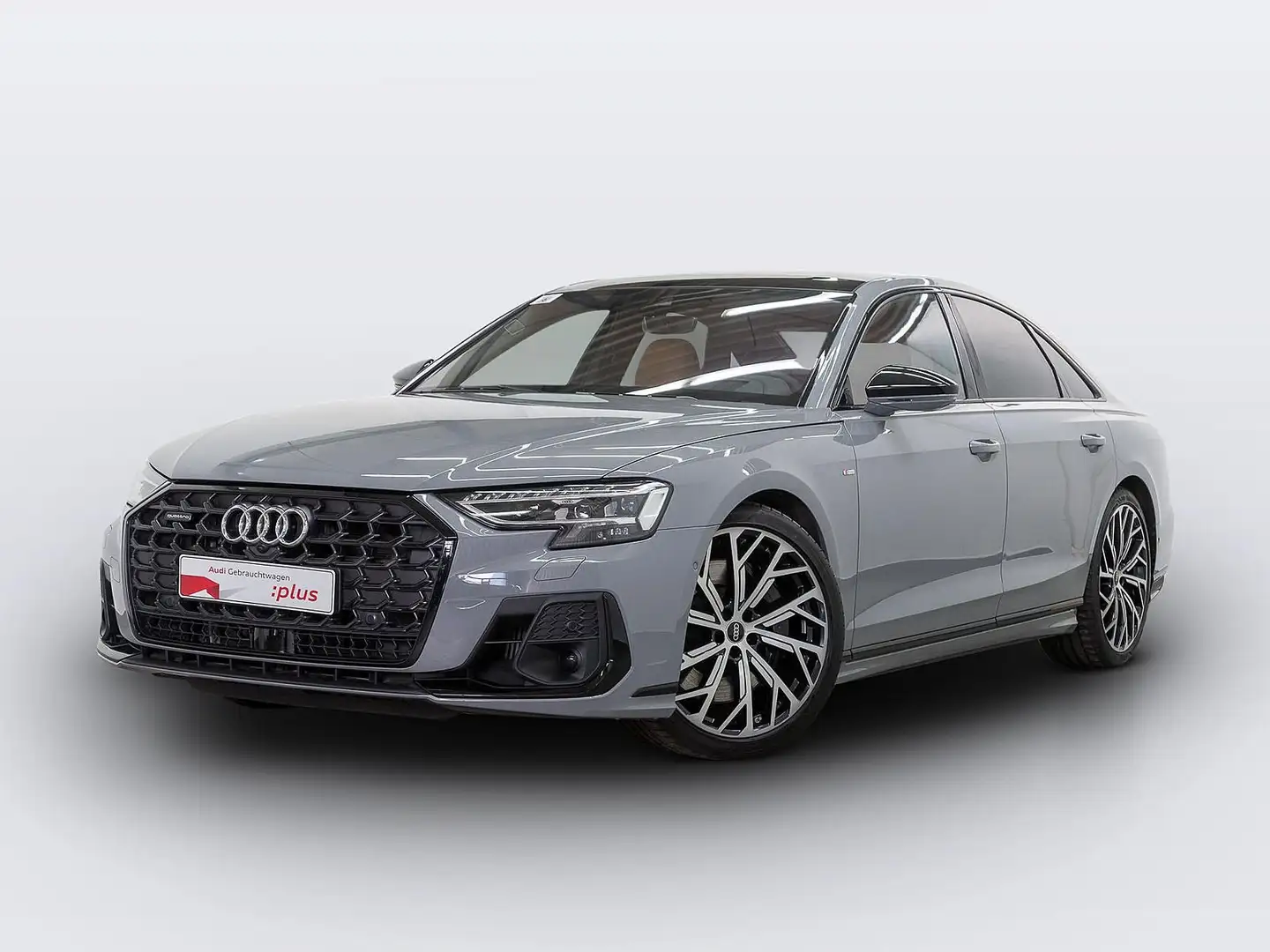 Audi A8 60 TFSI Q 2x S LINE NP172 LM21 ST.HEIZ RSR 4x Gris - 2