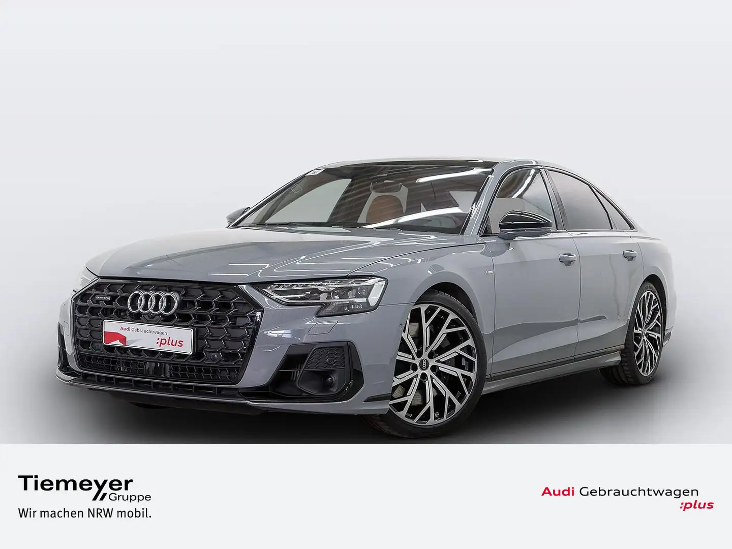 Audi A8 60 TFSI Q 2x S LINE NP172 LM21 ST.HEIZ RSR 4x Gris - 1