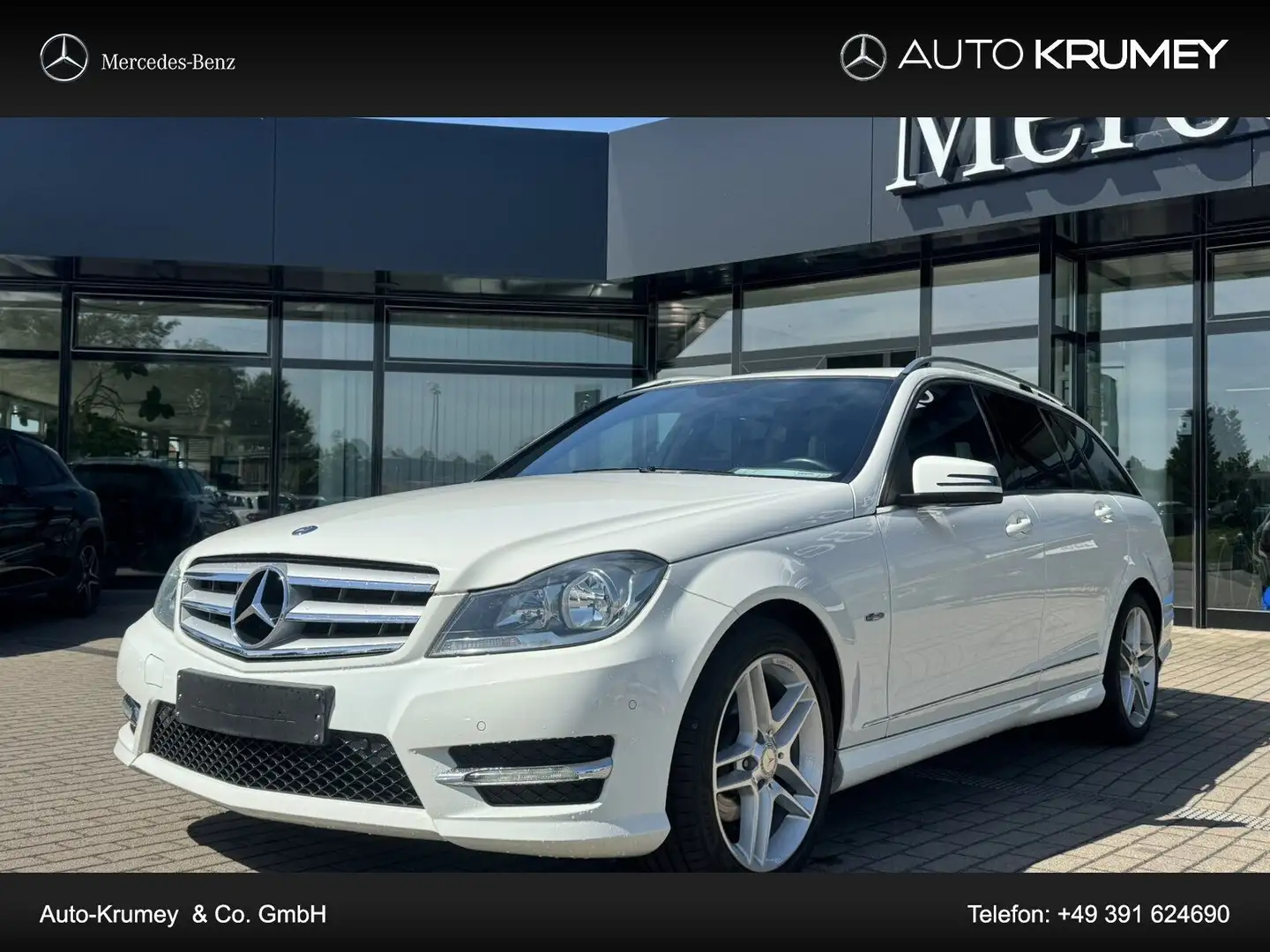 Mercedes-Benz C 180 BlueEFFICIENCY T-Modell Avantgarde,AMGNavi Білий - 1