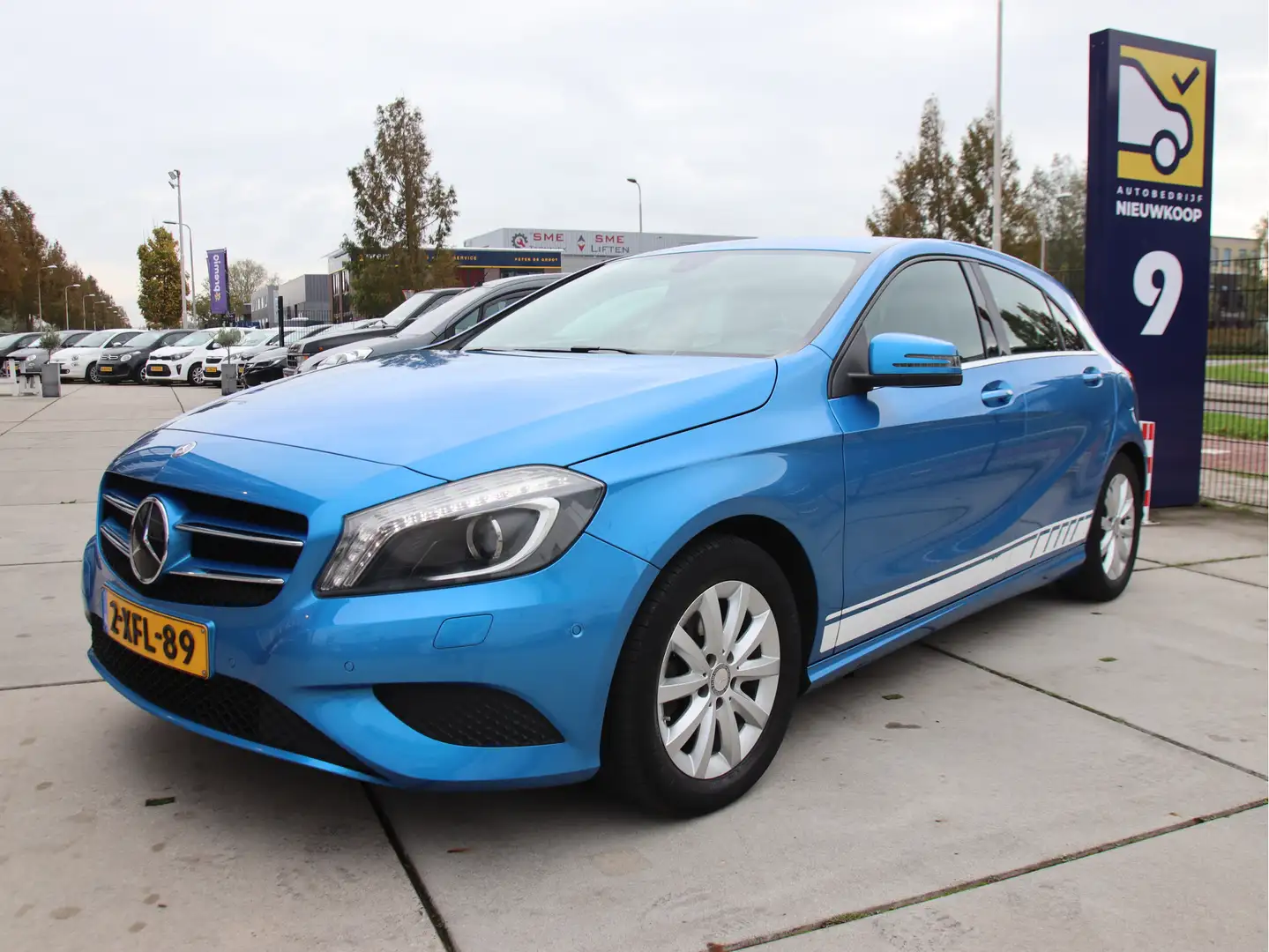Mercedes-Benz A 200 CDI Ambition DCT Xenon, LED, NL auto, dealer onder Blauw - 1