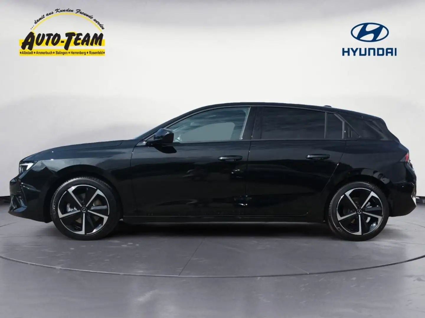 Opel Astra 1.2 Turbo Hybrid 48 V GS (L) Schwarz - 2