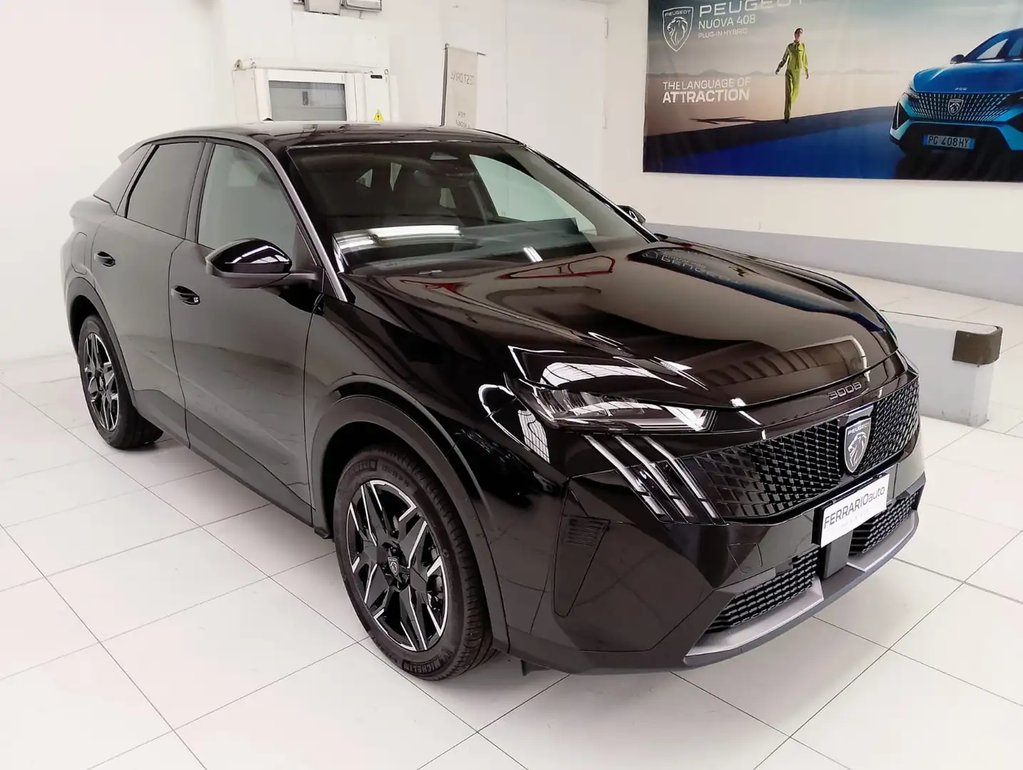 Peugeot 3008 3008 III 1.2 hybrid Allure 145cv e-dcs6 - KM0 - Schwarz - 2