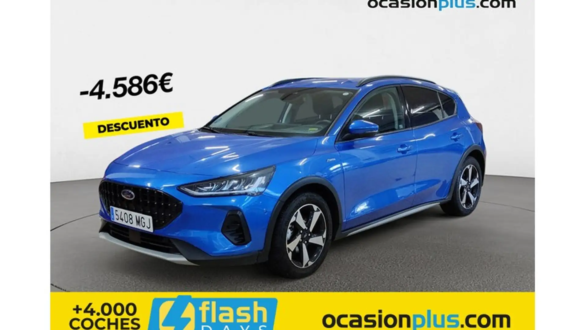 Ford Focus 1.0 Ecoboost MHEV Active 155 Azul - 1