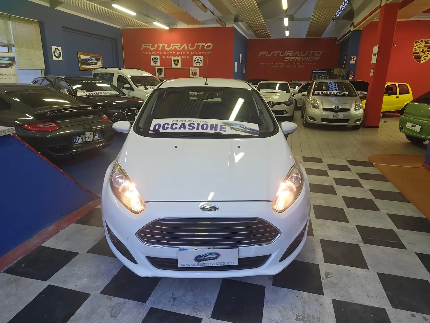 Ford Fiesta 5P 1.4 16V TITANIUM BUSINESS GPL NEO PATENTATI Blanc - 1