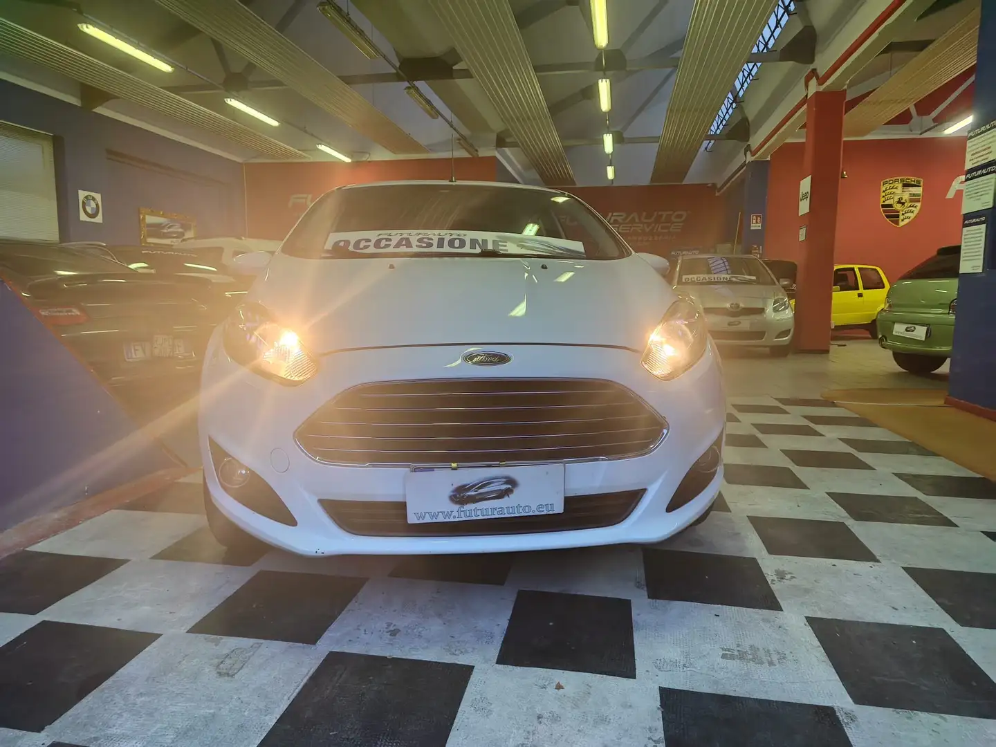Ford Fiesta 5P 1.4 16V TITANIUM BUSINESS GPL NEO PATENTATI Blanc - 2