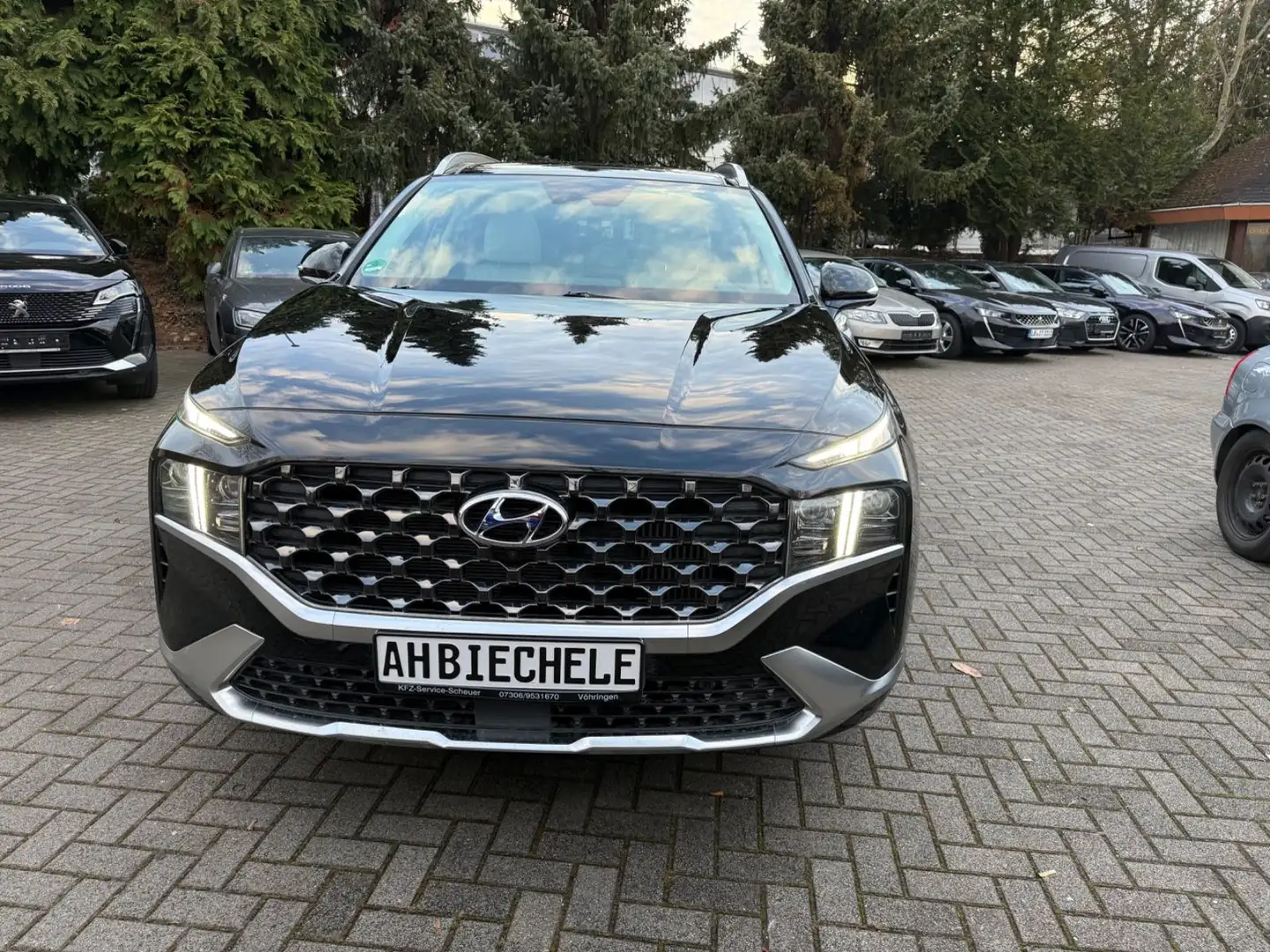Hyundai SANTA FE 1.6 T-GDI Plug-in Hybrid 4WD Signature Schwarz - 2