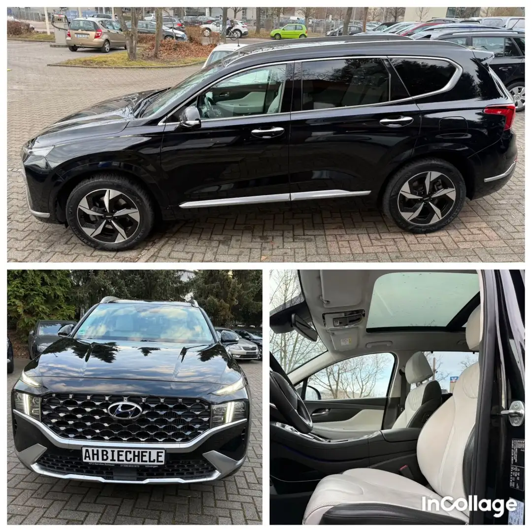 Hyundai SANTA FE 1.6 T-GDI Plug-in Hybrid 4WD Signature Schwarz - 1